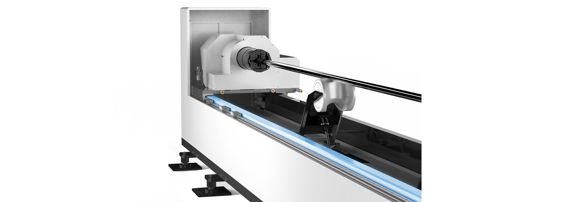 專業(yè)激光切管機(jī)-業(yè)內(nèi)最高標(biāo)準(zhǔn)床身，壽命長