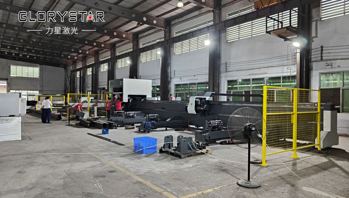 NS12050超長(zhǎng)版520卡盤重型激光切管機(jī)爆款來襲！助力“新基建” 未來可期！