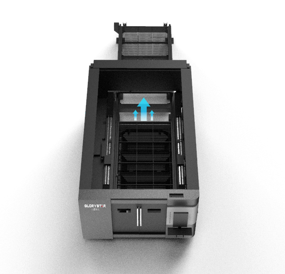 力星激光勝利之星全防護(hù)交換臺(tái)激光切割機(jī)-三向抽風(fēng)