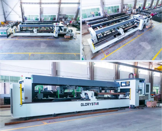 卓越品質(zhì) 匠心打造！NS-6024HG三卡盤光纖激光切管機(jī)硬核征服海外客戶！