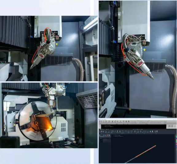 卓越品質(zhì) 匠心打造！NS-6024HG三卡盤光纖激光切管機(jī)硬核征服海外客戶！