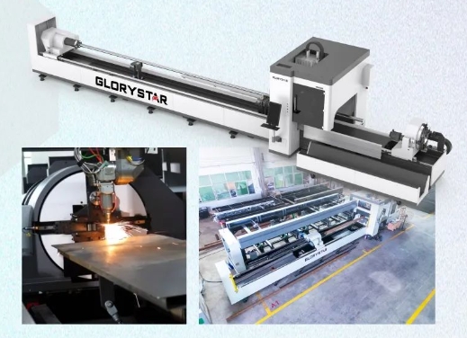 力星激光NS-6024HG三卡盤激光切管機比肩某快，風(fēng)靡全球！