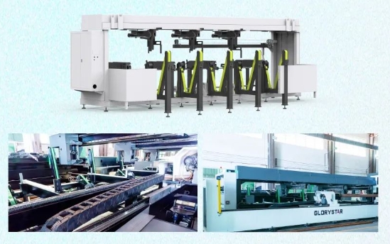 力星激光NS-6024HG三卡盤激光切管機比肩某快，風(fēng)靡全球！