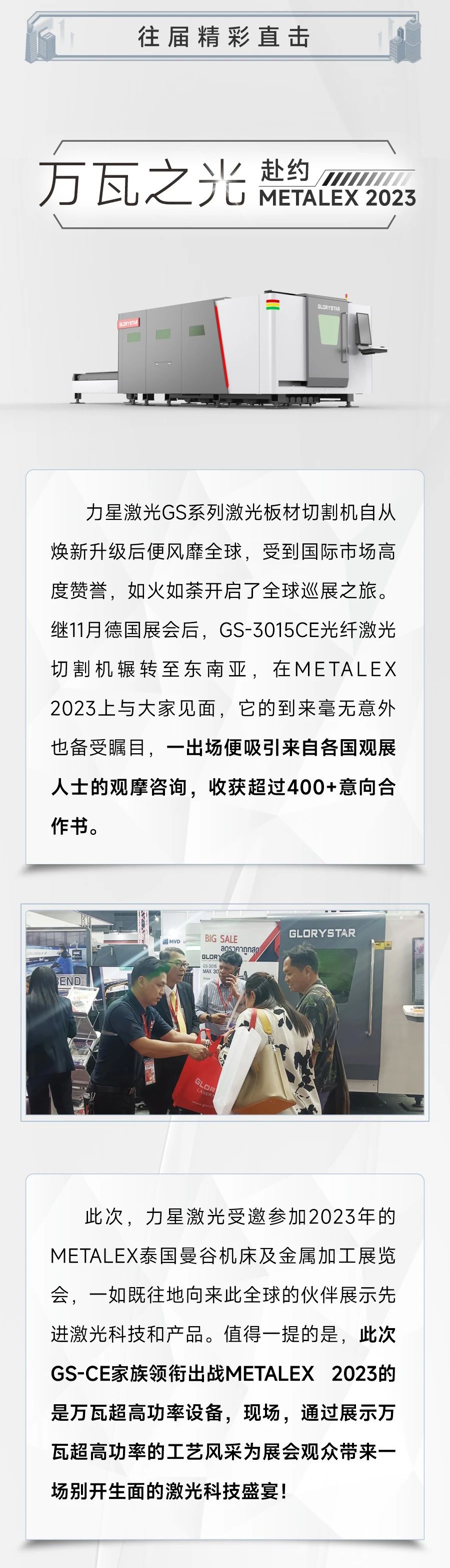 2023再出征！力星激光攜萬瓦設(shè)備亮相METALEX泰國(guó)曼谷機(jī)床及金屬加工展！