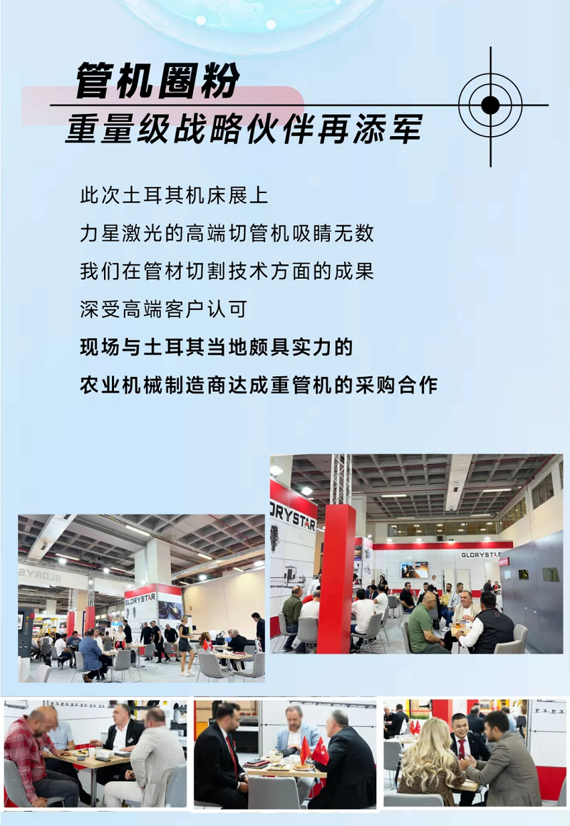 乘風(fēng)海外 完勝歸來！力星激光閃耀土耳其機(jī)床展（Maktek Eurasia2024）！