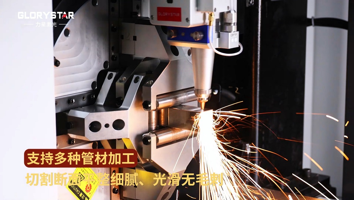 1000W-6000W雙卡盤激光切管機(jī)，高效智能管材加工